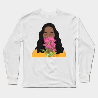 Smell the flowers Long Sleeve T-Shirt